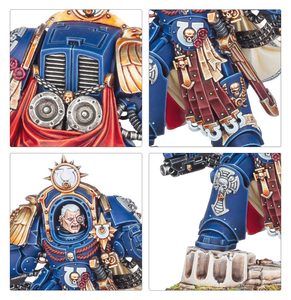 WARHAMMER 40K: SPACE MARINES: ULTRAMARINES - MARNEUS CALGAR IN ARMOUR OF ANTILOCHUS - WARHAMMER 40K - HRY A KNIHY