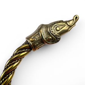 MIDGARDSORMR, VIKINGSKÝ NÁRAMEK, MOSAZ - NÁRAMKY - ŠPERKY