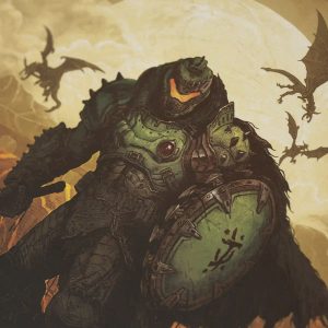 ZÁPISNÍK DOOM - KEYART - DOOM: THE DARK AGES - HOME DECOR