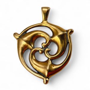 TRISKEL, JIŽNÍ GALIE, BRONZ - PŘÍVĚSKY - ŠPERKY