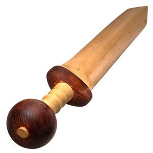 DŘEVĚNÝ GLADIUS - RUDIS - RŮZNÉ MEČE A ZBRANĚ - ZBRANĚ