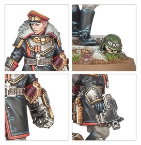 WARHAMMER 40K: ASTRA MILITARUM: COMMISSAR GRAVES - WARHAMMER 40K - HRY A KNIHY