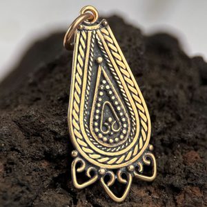 LADA, SLOVANSKÝ PŘÍVĚSEK, BRONZ - PŘÍVĚSKY - ŠPERKY