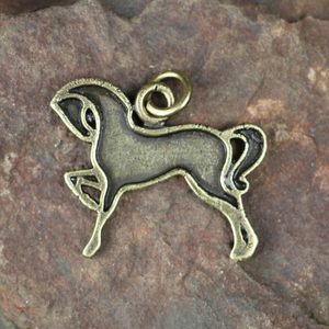 ŠEMÍK, KŮŇ, PŘÍVĚŠEK, ZINEK STAROMOSAZ - VŠECHNY AMULETY, VLASTNÍ VÝROBA - ŠPERKY