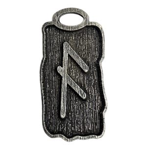ANSUZ - RUNOVÝ AMULET, ZINEK - RUNY - ŠPERKY
