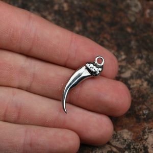 VLČÍ DRÁP, PŘÍVĚŠEK, NEREZOVÁ OCEL - ZVÍŘECÍ AMULETY - ŠPERKY