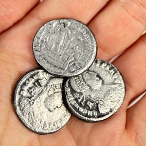 CONSTANTINUS III., 421, REPLIKA ŘÍMSKÉ MINCE - ŘÍM A ETRURIE - KOVÁŘSTVÍ A MINCE