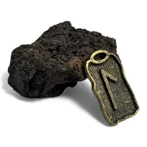 LAGUZ - RUNOVÝ AMULET ZINEK STAROMOSAZ - RUNY - ŠPERKY