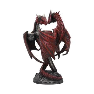DRAGON HEART ANNE STOKES 23CM SVÍCEN - DRAK - FIGURKY - HOME DECOR