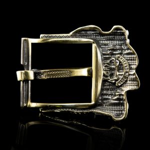 Brass Belt Buckle: Molfar, the Carpathian Wizard
