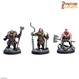 DUNGEONS & LASERS: DWARVEN MINERS - ARCHON STUDIO - HRY A KNIHY