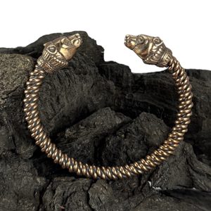 BJÖRN, MEDVĚD, NÁRAMEK BRONZ - NÁRAMKY - ŠPERKY