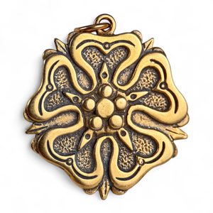 RŮŽE, ROŽMBERKOVÉ, PŘÍVĚŠEK, BRONZ - PŘÍVĚSKY - ŠPERKY