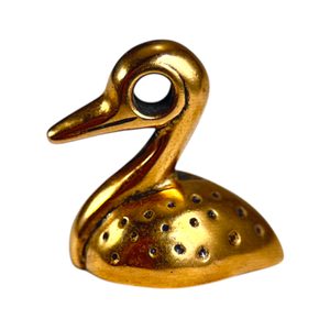 KELTSKÁ KACHNA, FRANCIE, PŘÍVĚŠEK, BRONZ - PŘÍVĚSKY - ŠPERKY