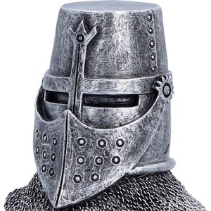 STŘEDOVĚKÁ PŘILBA, FIGURKA 9,4 CM - FIGURKY - HOME DECOR