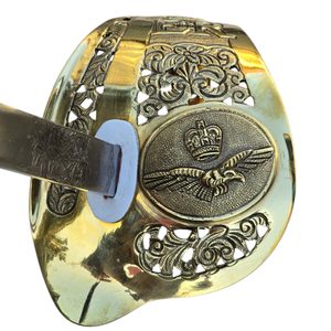 RAF - CEREMONIÁLNÍ MEČ DŮSTOJNÍKA ROYAL AIR FORCE - RAPÍRY A ŠAVLE - ZBRANĚ