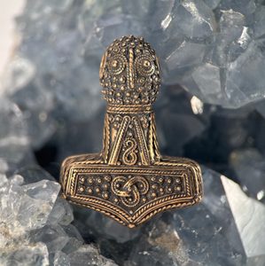 THOROVO KLADIVO, ÖLAND, ŠVÉDSKO, BRONZ - PŘÍVĚSKY - ŠPERKY