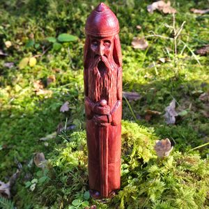 PERUN, SLOVANSKÝ BŮH, VYŘEZÁVANÁ SOŠKA - SOŠKY, RELIÉFY, TRUHLY - HOME DECOR