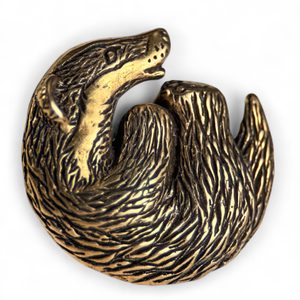 JEZEVEC, PŘÍVĚŠEK, BRONZ - PŘÍVĚSKY - ŠPERKY