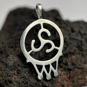 AMULET OPPIDUM, STŘÍBRNÝ PŘÍVĚSEK, AG 925 - PŘÍVĚSKY - STŘÍBRNÉ ŠPERKY