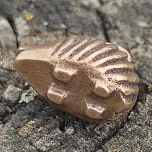 PŘÍVĚSEK KELTSKÝ JEŽEK, REPLIKA LA TÈNE, BRONZ - PŘÍVĚSKY - ŠPERKY