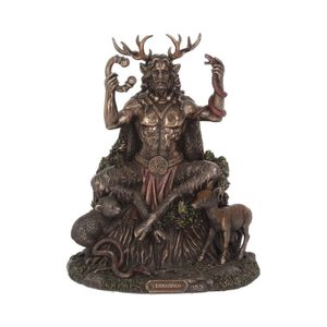 CERNUNNOS A LESNÍ ZVĚŘ, SOŠKA - FIGURKY - HOME DECOR