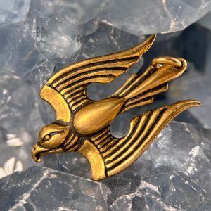 UKRAJINSKÝ SOKOL, PŘÍVĚSEK, BRONZ - PŘÍVĚSKY - ŠPERKY