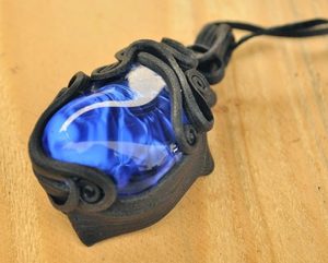 MODRÁ SÍLA - FANTASY AMULET - PŘÍVĚSKY - ŠPERKY