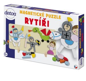 MAGNETICKÉ PUZZLE RYTÍŘI - DĚTSKÉ HRAČKY - HRY A KNIHY