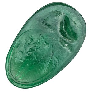 SKLENĚNÉ TĚŽÍTKO TRILOBIT, ZELENÁ - SKLENĚNÉ VÝROBKY - HOME DECOR