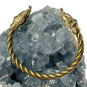 MIDGARDSORMR, VIKINGSKÝ NÁRAMEK, MOSAZ - NÁRAMKY - ŠPERKY