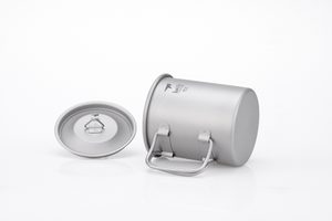 TITANOVÝ HRNEK S POKLIČKOU 300 ML KEITH - TITANOVÉ VYBAVENÍ - TÁBOŘENÍ A ŘEMESLA
