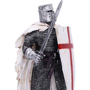 STŘEDOVĚKÝ TEMPLÁŘSKÝ RYTÍŘ, FIGURKA - FIGURKY - HOME DECOR