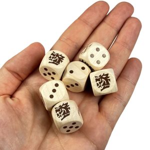 FARKLE HRACÍ KOSTKY S KELÍMKEM A TÁCEM NA KOSTKY, KINGDOM COME: DELIVERANCE - KINGDOM COME: DELIVERANCE II