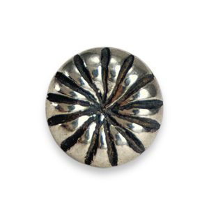 KNOFLÍK, RANÝ STŘEDOVĚK, STŘÍBRNÝ PŘÍVĚSEK, AG 925 - PŘÍVĚSKY - STŘÍBRNÉ ŠPERKY