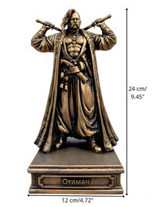 SOŠKA KOZÁCKÝ ATAMAN 24CM - FIGURKY - HOME DECOR