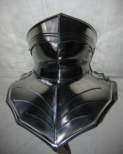 PODBRADNÍK, ČÁST ZBROJE, VRCHOLNÁ GOTIKA, POHYBLIVÝ - OSTATNÍ ČÁSTI ZBROJE - ZBROJE