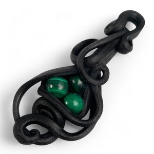 MALACHITOVÝ FANTASY SET - PŘÍVĚSKY - ŠPERKY