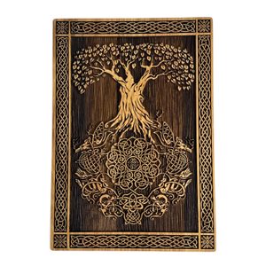 STROM ŽIVOTA - KELTSKÝ, DŘEVĚNÝ NÁSTĚNNÝ OBRAZ 21X30CM - DŘEVĚNÉ OBRAZY - HOME DECOR