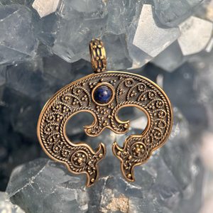 VELKOMORAVSKÁ LUNICE, NITRA, PŘÍVĚŠEK, BRONZ - PŘÍVĚSKY - ŠPERKY