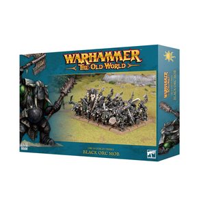 WARHAMMER OLD WORLD: ORC & GOBLIN TRIBES: BLACK ORC MOB - WARHAMMER THE OLD WORLD - HRY A KNIHY