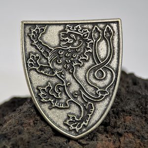 ČESKÝ LEV, HISTORICKÝ ZNAK - ODZNAK, PIN - BROŽE - ŠPERKY
