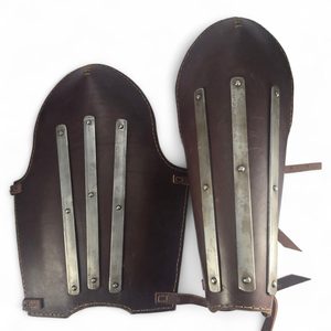 OCHRANA HOLENĚ, CENA PÁR - KOŽENÁ ZBROJ - ZBROJE