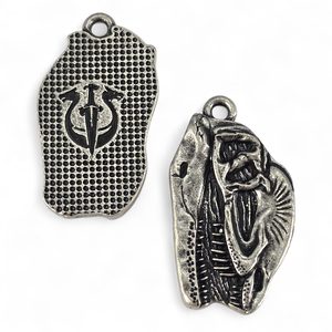 PŘÍVĚŠEK DILOPHOSAURUS, ZINEK - ZVÍŘECÍ AMULETY - ŠPERKY