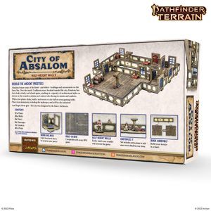 DUNGEONS & LASERS: PATHFINDER TERRAIN - CITY OF ABSALOM - ARCHON STUDIO - HRY A KNIHY
