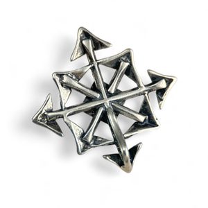 STAR OF CHAOS, HVĚZDA CHAOSU, STŘÍBRNÝ PŘÍVĚSEK, AG 925 - PŘÍVĚSKY - STŘÍBRNÉ ŠPERKY