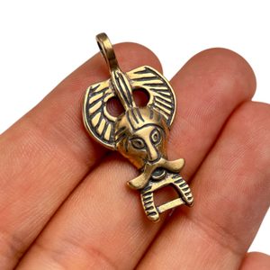 ODIN, PŘÍVĚŠEK, RIBE, DÁNSKO, BRONZ - PŘÍVĚSKY - ŠPERKY