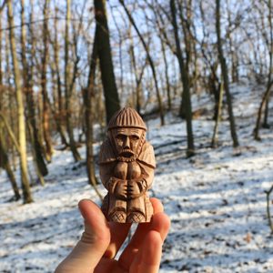 DĚDEK DOMOVÍK, STRÁŽCE DOMÁCNOSTI - SOŠKY, RELIÉFY, TRUHLY - HOME DECOR