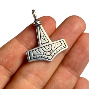 THOROVO KLADIVO Z GOTLANDU, STŘÍBRNÝ PŘÍVĚSEK, AG 925 - PŘÍVĚSKY - STŘÍBRNÉ ŠPERKY