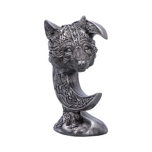 KELTSKÝ VLK - PŮLMĚSÍC, FIGURKA, 25CM - FIGURKY - HOME DECOR
